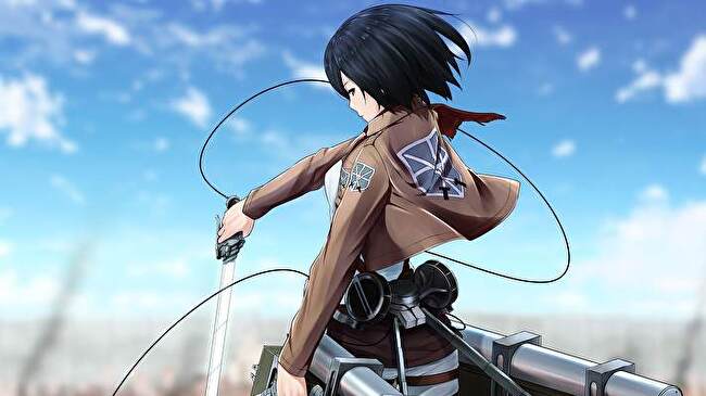 Mikasa Ackerman background 1