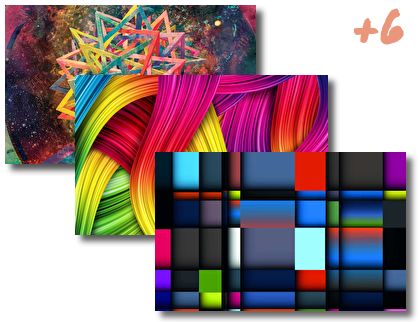 Ultra Colorful And Beautiful theme pack