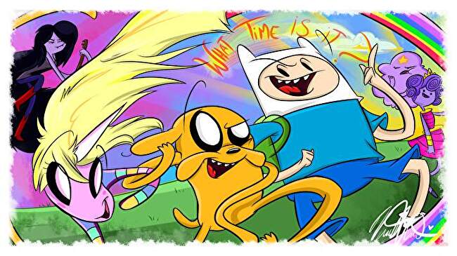Adventure Time background 1