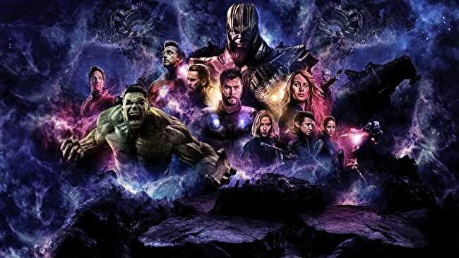 Avengers Endgame background 2
