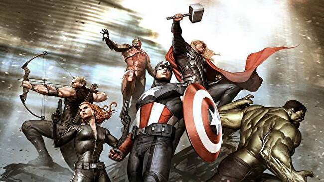 Avengers background 1