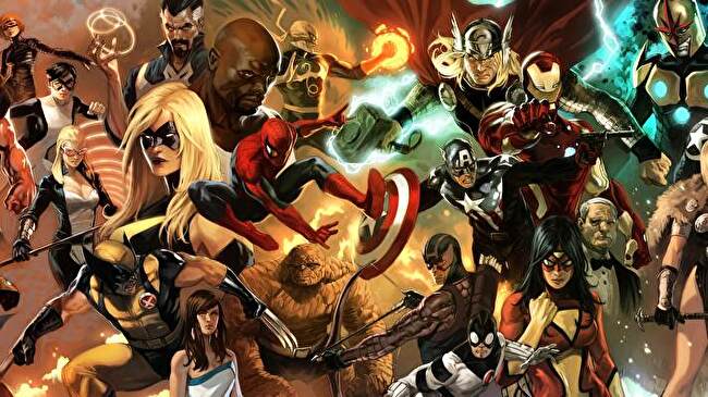 Avengers background 2