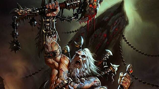 Barbarian Diablo Iii background 1