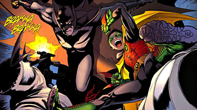 Batman and Robin background 3