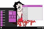 Betty Boop theme default skin color