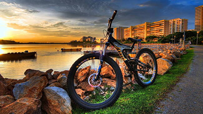 Bicycle background 1