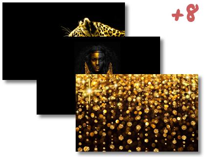 Black and Gold theme pack