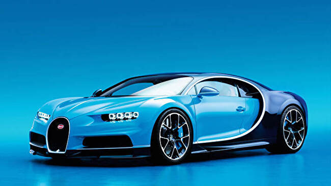 Bugatti Chiron background 1
