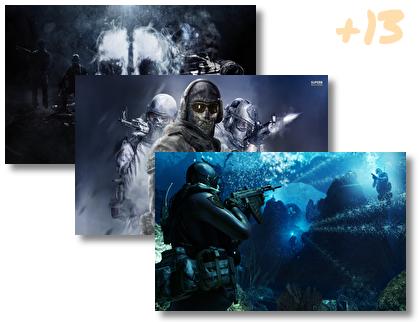Call Duty Ghosts theme pack