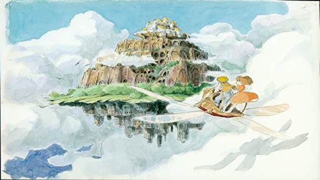 Castle In The Sky background 1