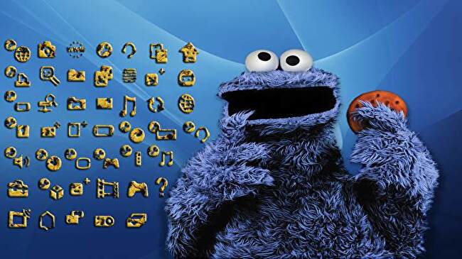 Cookie Monster background 1