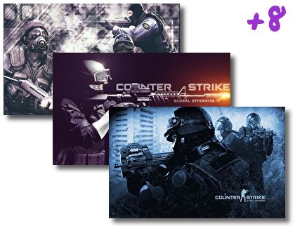 Counter Strike theme pack