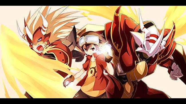 Digimon background 2