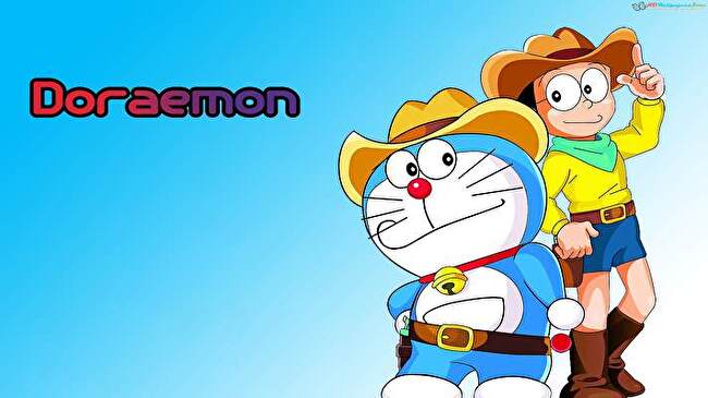 Doraemon background 3