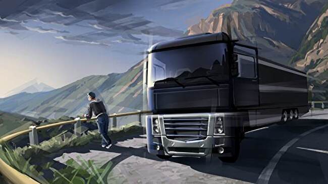 Euro Truck Simulator background 1