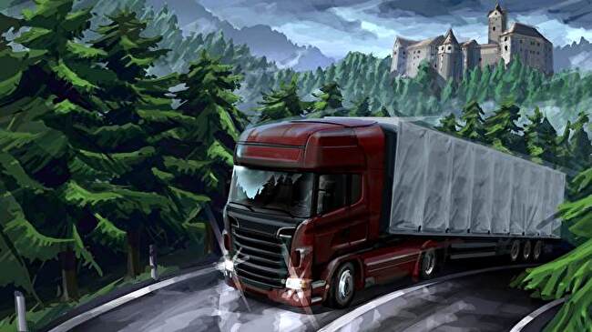 Euro Truck Simulator background 3