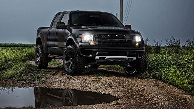 Ford F 150 background 2