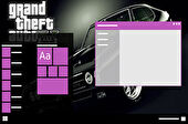 Grand Theft Auto 5 Cars theme default skin color
