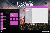 Halo Wars 2 theme default skin color