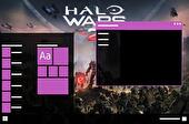 Halo Wars 2 theme dark skin color