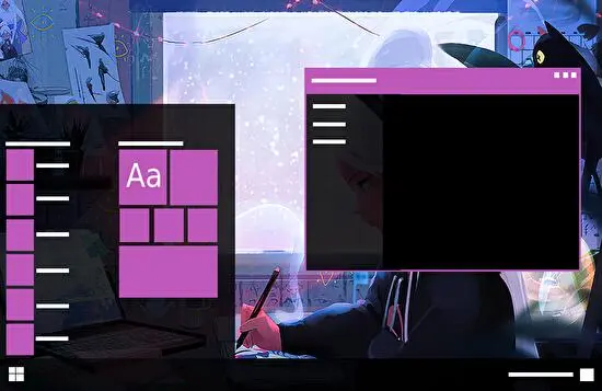 Lofi Anime Download Dark mode