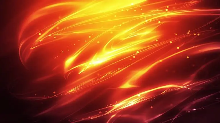 Abstract Oranje thema voor Windows 10 Diavoorstelling afbeelding 5