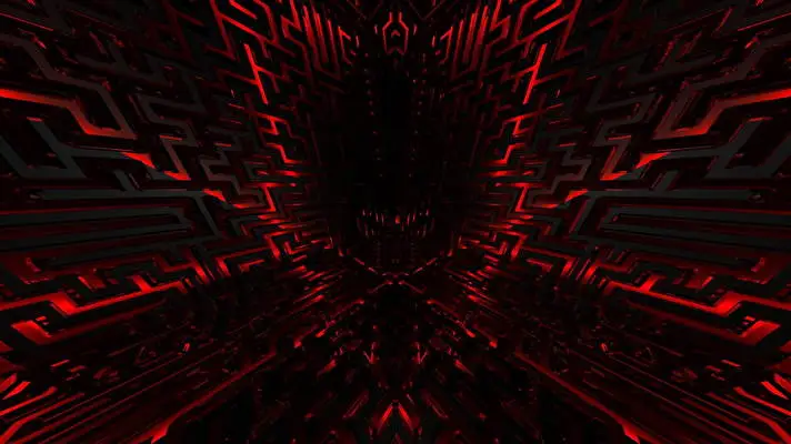 VermelhoAbstract tema para Windows 10 Imagem de slideshow 3