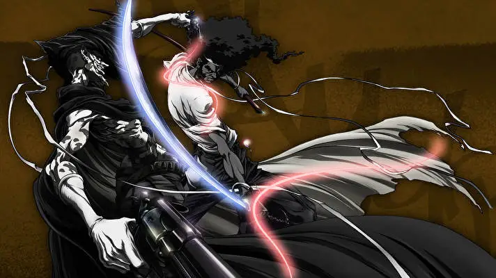 アフロサムライ Windows 10用テーマ スライドショー画像 1