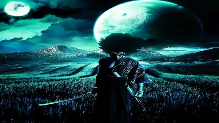 アフロサムライ Windows 10用テーマ スライドショー画像 2