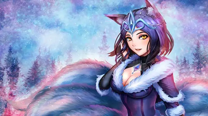 Ahri Lol theme for Windows 10 Slideshow image 3