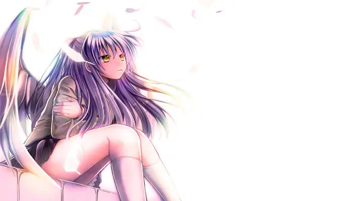 Andělské Bíty motiv pro Windows 10 Obrázek prezentace 3