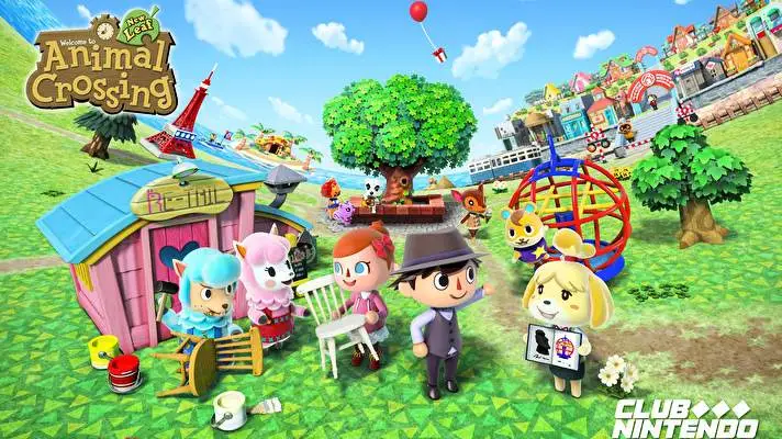 Animal Crossing: Nowa Leaf motyw dla Windows 10 Obraz pokazu slajdów 4
