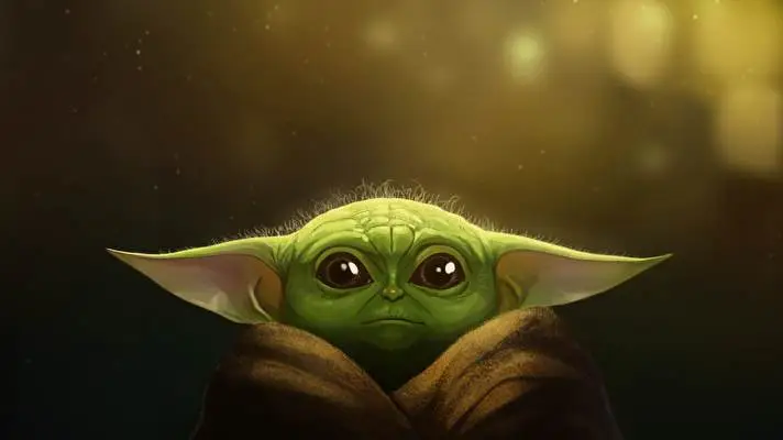 Baby Yoda theme for Windows 10 Slideshow image 2