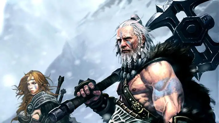 Barbarian Diablo Iii theme for Windows 10 Slideshow image 2