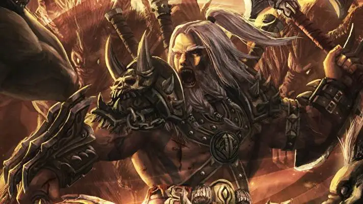 Barbarian Diablo Iii theme for Windows 10 Slideshow image 3