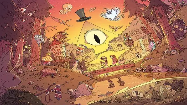 Bill Cipher theme for Windows 10 Slideshow image 5