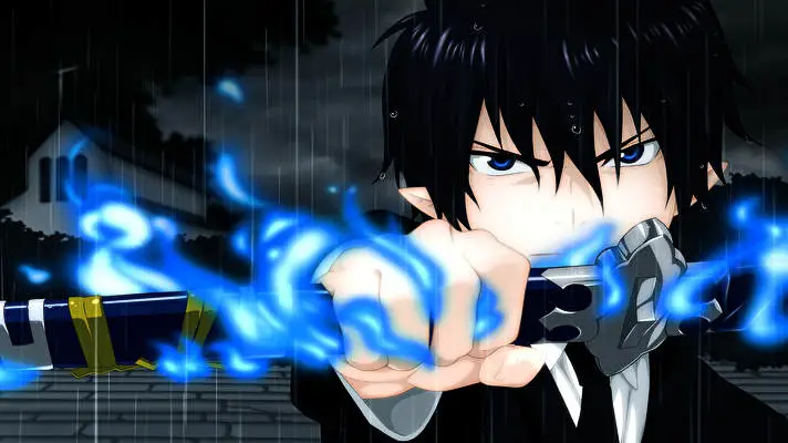 Exorciste Bleu thème pour Windows 10 Image de diaporama 5