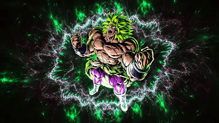 Broly motiv pro Windows 10 Obrázek prezentace 3