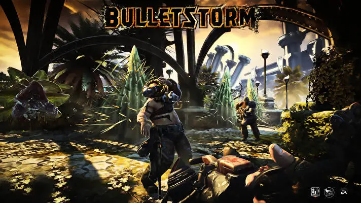 Bulletstorm motyw dla Windows 10 Obraz pokazu slajdów 4