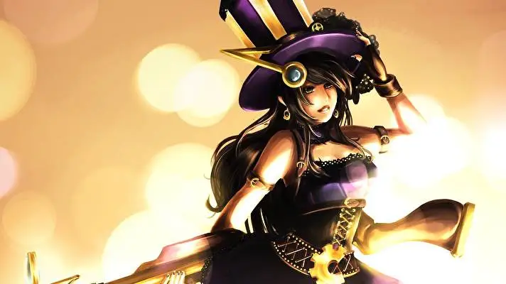 Caitlyn Lol theme for Windows 10 Slideshow image 2