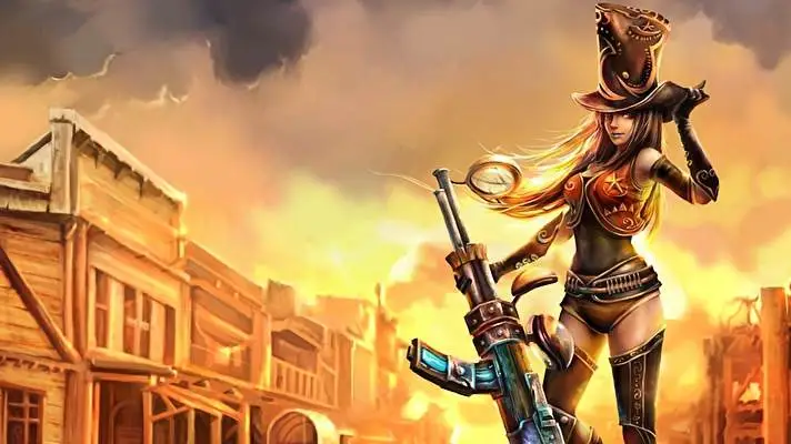 Caitlyn Lol theme for Windows 10 Slideshow image 3