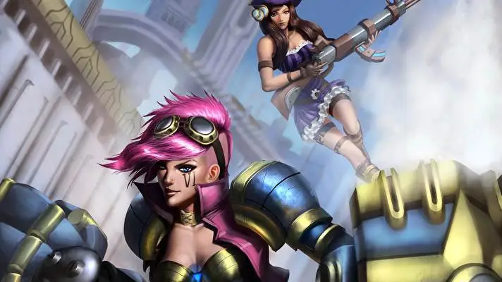 Caitlyn Lol theme for Windows 10 Slideshow image 5