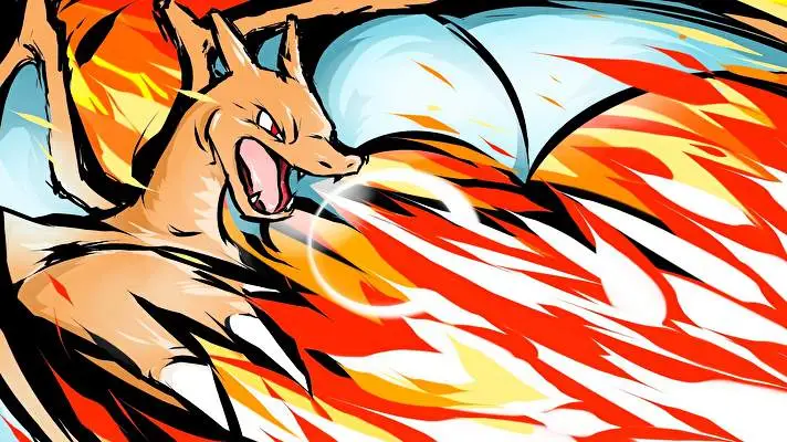 Charizard motiv pro Windows 10 Obrázek prezentace 4