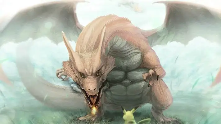 Charizard motiv pro Windows 10 Obrázek prezentace 5