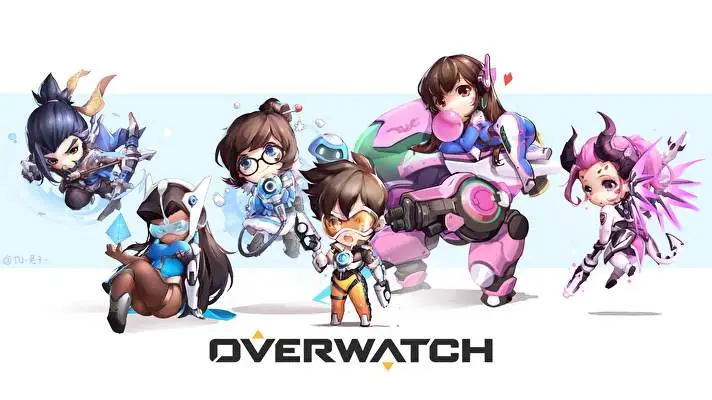 치비 혼합 Windows 10용 테마 슬라이드쇼 이미지 1