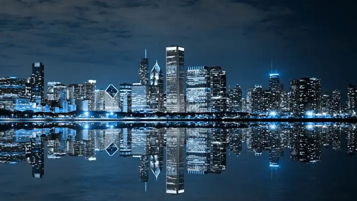 Chicago Skyline theme for Windows 10 Slideshow image 5