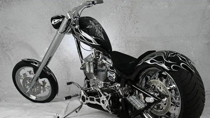 Чоппер байк тема для Windows 10 Изображение слайдшоу 1