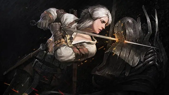Ciri The Witcher theme for Windows 10 Slideshow image 5