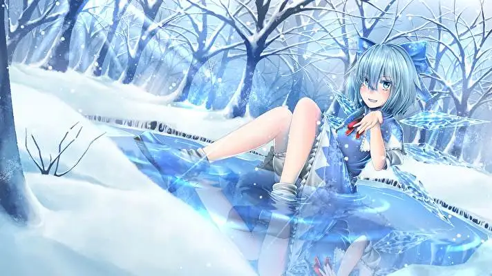 チルノ Windows 10用テーマ スライドショー画像 4