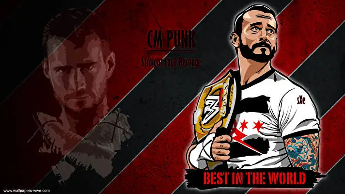 Cm Punk temă pentru Windows 10 Imagine diapozitiv 5